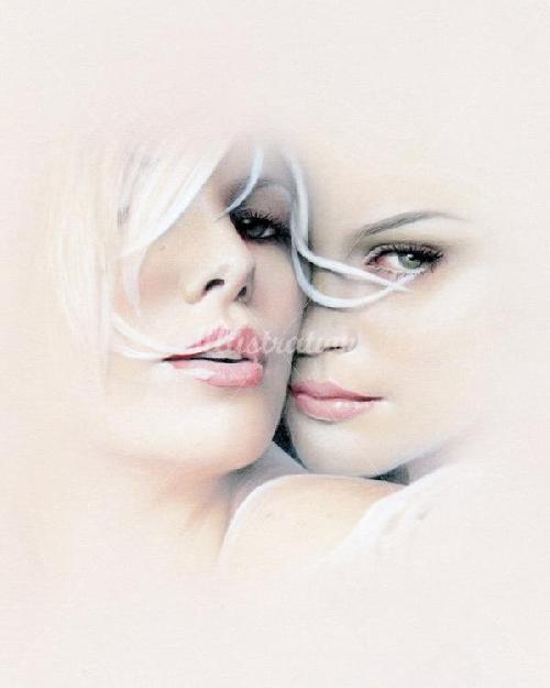 Arte: retrato de una mujer